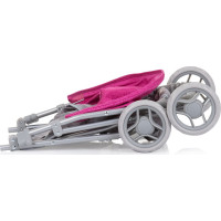 CHIPOLINO Športový kočík pre bábiky Alice Grey, Pink linen