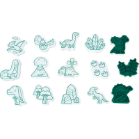 JANOD Pečiatky Dinosaurus 15ks