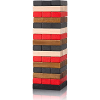POPULAR Balančná hra drevená veža Jenga