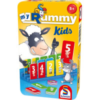 SCHMIDT Detská hra MyRummy Kids v plechovej krabičke