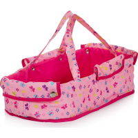 CHIPOLINO Hlboký kočík pre bábiky Dora Butterflies