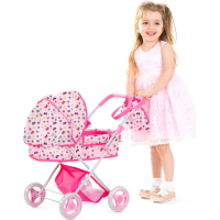 CHIPOLINO Hlboký kočík pre bábiky Dora Butterflies