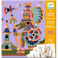 DJECO Trblietavé omaľovánky - Egypt