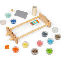 Bigjigs Toys Tkáčsky stav na korálky