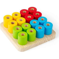 Bigjigs Toys Balančné valčeky na podstavci