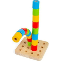 Bigjigs Toys Balančné valčeky na podstavci