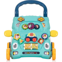 CHIPOLINO Chodítko interaktívne Funny Animals Blue