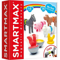 SMARTMAX Magnetická stavebnica Moja prvá farma 16 dielikov