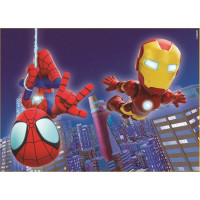 CLEMENTONI Obrázkové kocky Spidey a jeho úžasní priatelia, 12 kociek