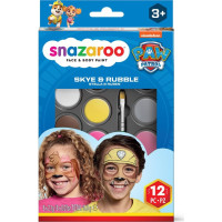 SNAZAROO Sada 8 farieb na tvár Tlapková patrola: Skye & Rubble