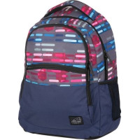 WALKER Školský batoh CLASSIC Lines Blue Pink
