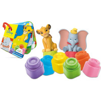 CLEMENTONI Soft Clemmy Hracia sada s knižkou Disney Simba a Dumbo