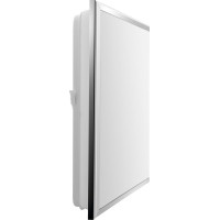 Sapho SILVER stropné LED svietidlo 28x28cm, 10W, 230V, 3000K/4000K/6500K, chróm AU478