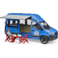 Bruder MB Sprinter Camper s vodičom a príslušenstvom