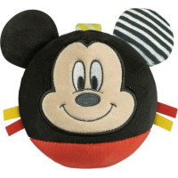 CLEMENTONI BABY Plyšová loptička Mickey Mouse s hrkálkou