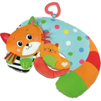 CLEMENTONI BABY Plyšový vankúšik pod bruško Kitty Cat