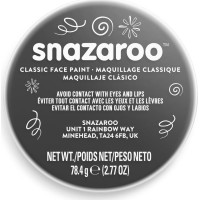 SNAZAROO Farba na tvár Čierna (Black) 75ml