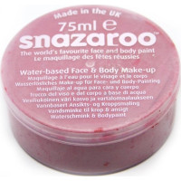 SNAZAROO Farba na tvár Červená (Red) 75ml