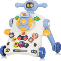 CHIPOLINO Chodítko interaktívne 3v1 Car Blue