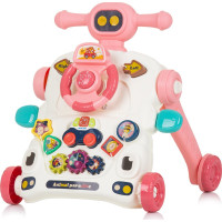 CHIPOLINO Chodítko interaktívne 3v1 Car Pink