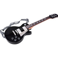 JOKOMISIADA Detská elektrická gitara s popruhom čierna