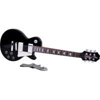 JOKOMISIADA Detská elektrická gitara s popruhom čierna