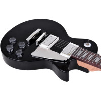 JOKOMISIADA Detská elektrická gitara s popruhom čierna