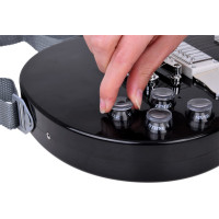JOKOMISIADA Detská elektrická gitara s popruhom čierna