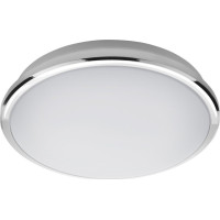 Sapho SILVER stropné LED svietidlo, Ø 28cm, 10W, 230V, 3000K/4000K/6500K, chróm AU480