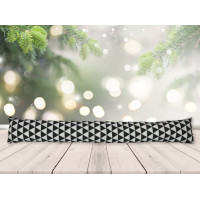 Tesniaci valec do dverí a okien LUPPO 85x15 cm - Trojuholníky - čený