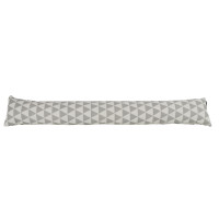 Tesniaci valec do dverí a okien LUPPO 85x15 cm - Trojuholníky - sivý