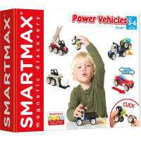 SMARTMAX Magnetická stavebnica Dopravné prostriedky 25 dielikov