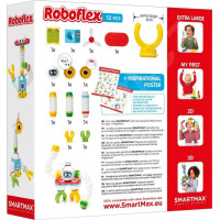 SMARTMAX Magnetická stavebnica Roboti 12 dielikov