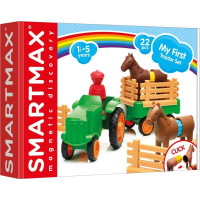 SMARTMAX Magnetická stavebnica Môj prvý traktor 22 dielikov
