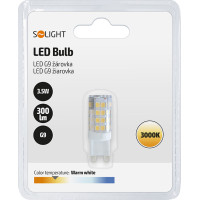 Solight LED žiarovka G9, 3,5 W, 3000K, 300lm