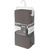 Jersey prestieradlo SOFT 200x160 cm + 25cm - cappucino hnedé