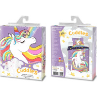 Detské bavlnené obliečky do postieľky 135x100 cm CUDDLES - Poník