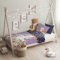 Detské bavlnené obliečky do postieľky 135x100 cm CUDDLES - Poník