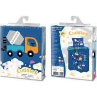 Detské bavlnené obliečky do postieľky 135x100 cm CUDDLES - Stavebná technika