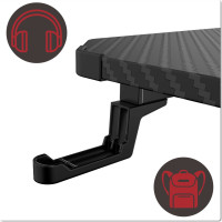 Herný stôl SHADOW GAMER 2.0 140 cm LED RGB