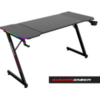 Herný stôl SHADOW GAMER 2.0 140 cm LED RGB