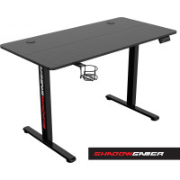 Herný stôl SHADOW GAMER elektrický 1.0 čierny 120 cm