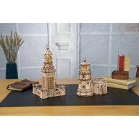 Ugears 3D drevené mechanické puzzle Alexandrijský maják