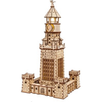 Ugears 3D drevené mechanické puzzle Alexandrijský maják