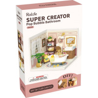 RoboTime Miniatúra domčeka Dievčenská kúpeľňa