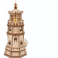 Ugears 3D drevené mechanické puzzle Maják Split Rock
