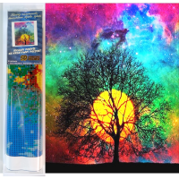 NORIMPEX Diamantové maľovanie Farebný západ slnka 30x40cm