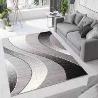 Kusový koberec TAPIS Waves - svetlo šedý