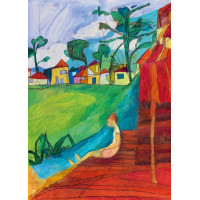 HEYE Puzzle Daily Life: Pri rieke 1000 dielikov
