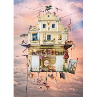 HEYE Puzzle Dom plný pokladov 1000 dielikov